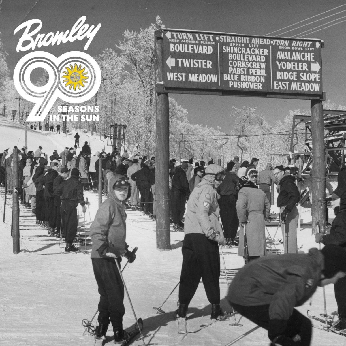 Bromley Mountain Projected Opening Day 2026 poster or cover